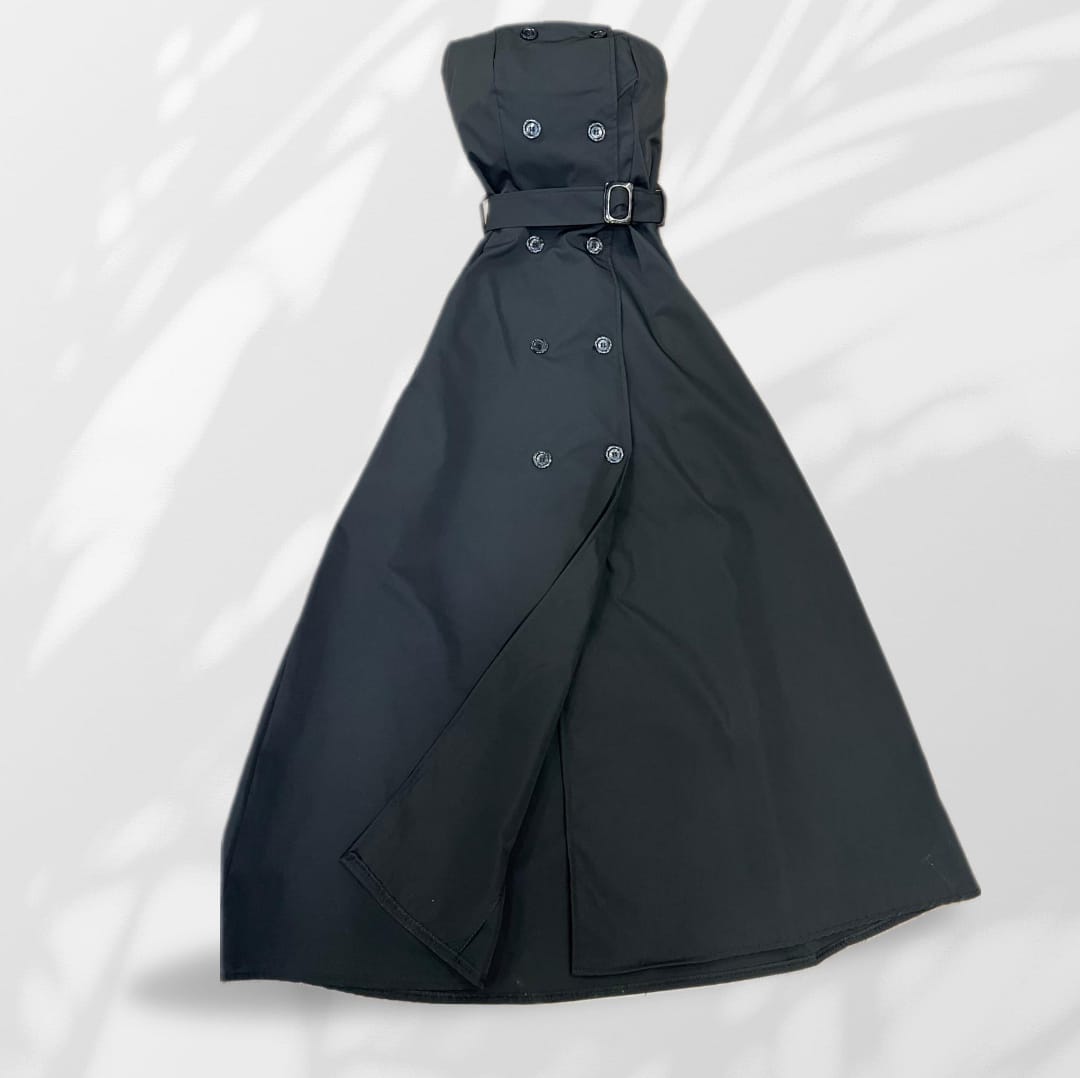 Abito Redingote Décolleté