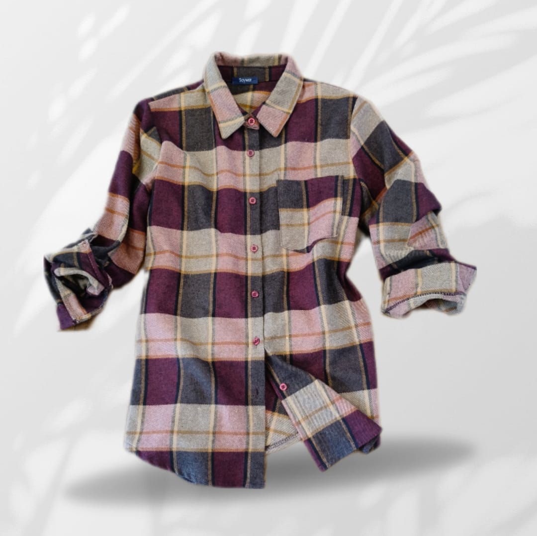 Camicia Flanella Quadri