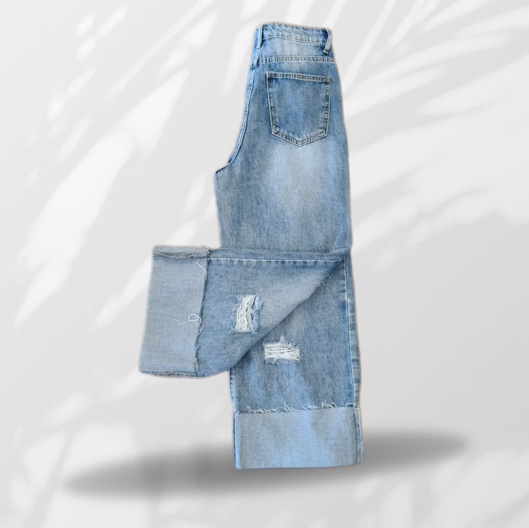 Denim Strappo