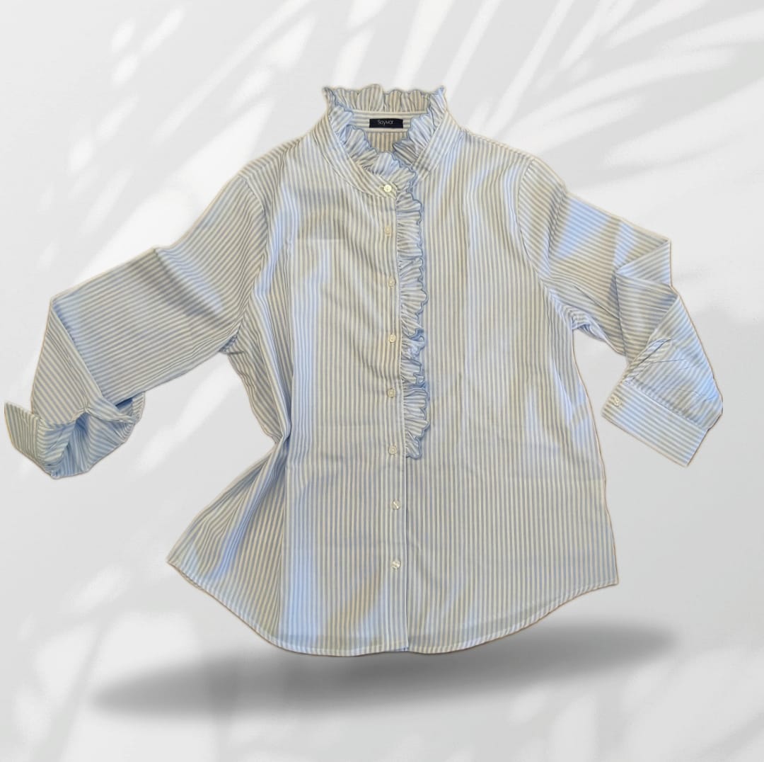 Camicia Millerighe Rouches