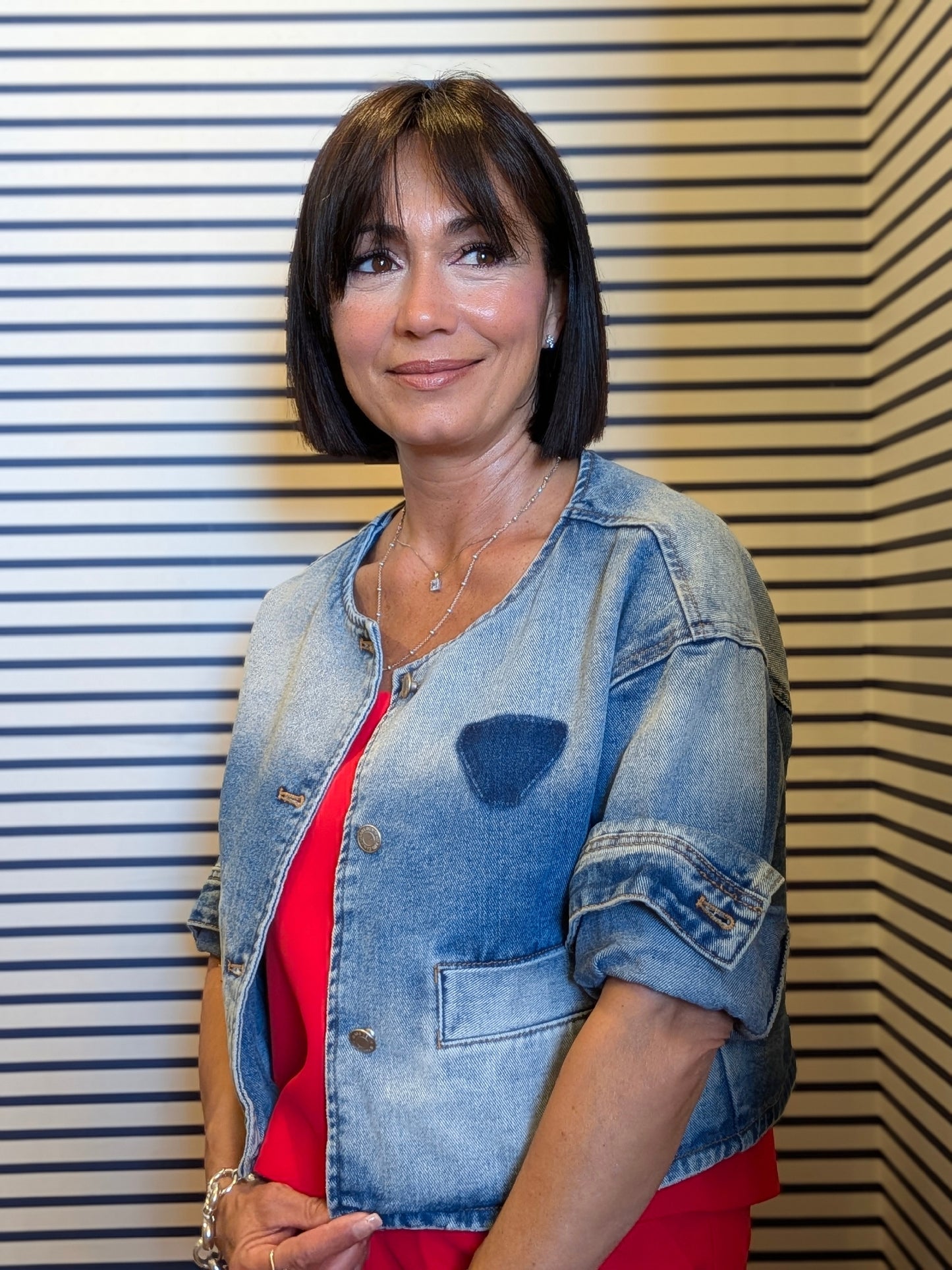 Cappetta in denim