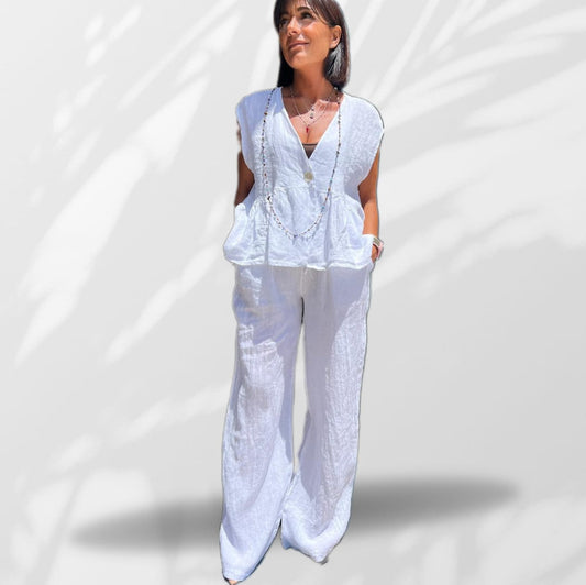 Pantaloni Lino