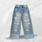 Denim Strappo