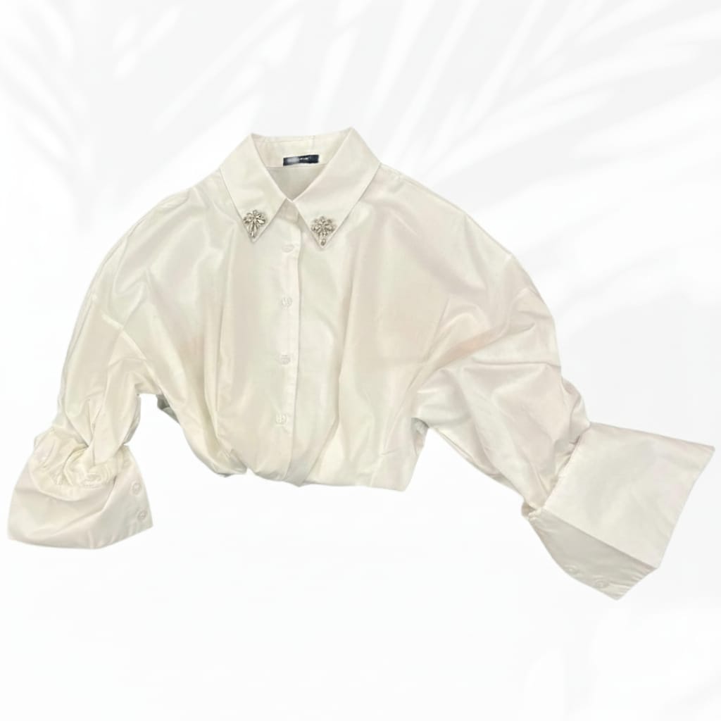 Camicia dettaglio Strass