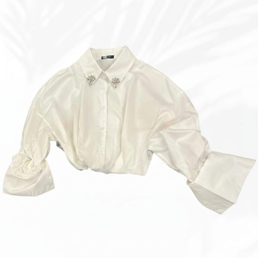 Camicia dettaglio Strass
