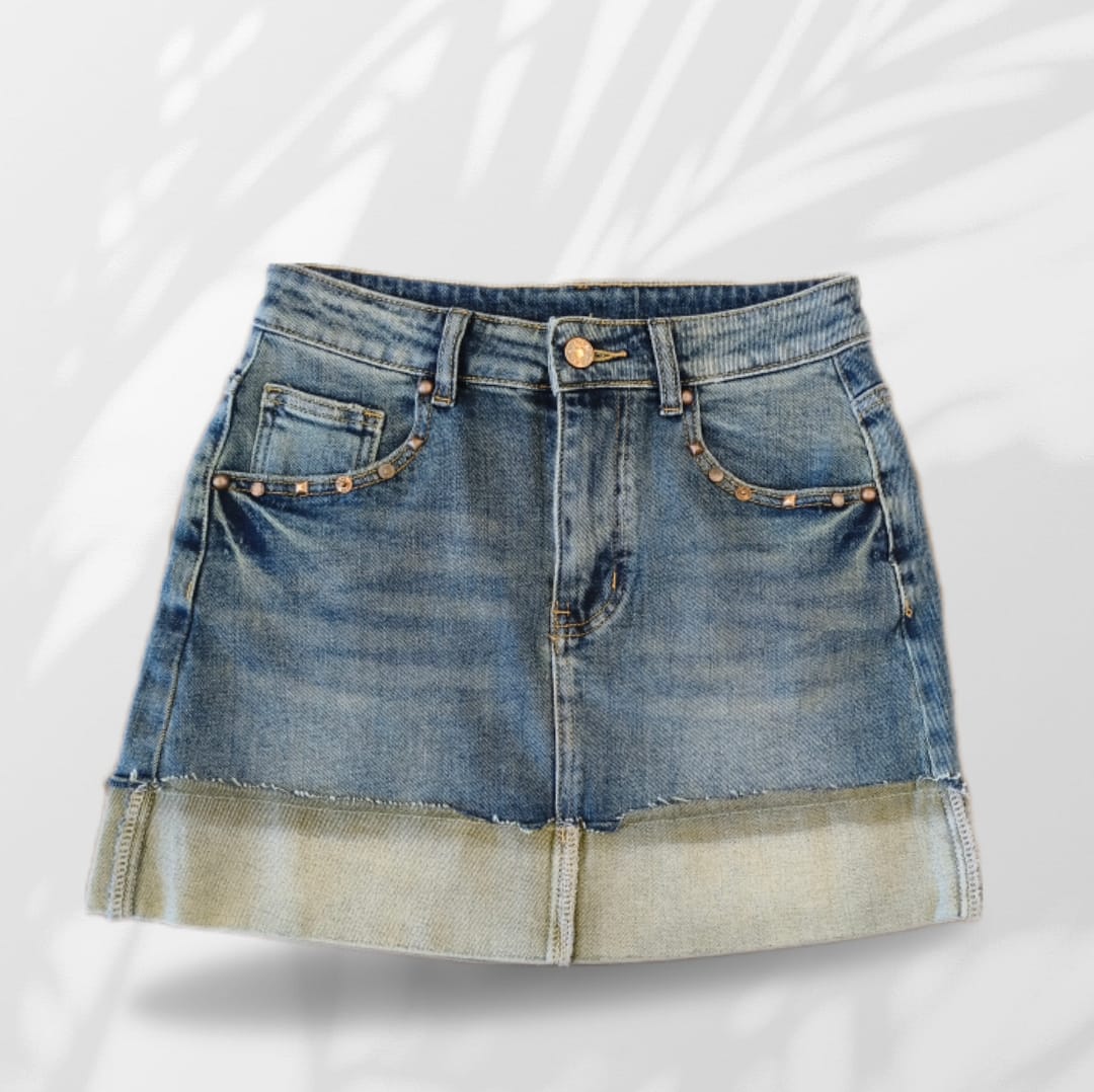 Minigonna Denim