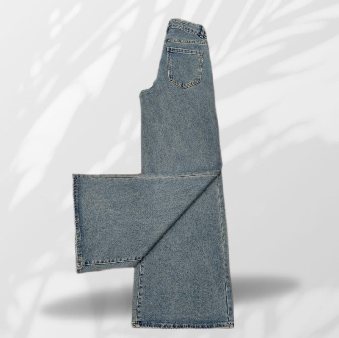 Denim Palazzo Laccio