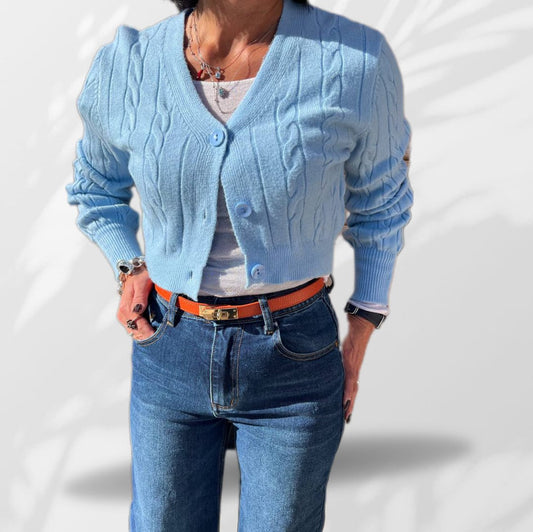 Cardigan Crop