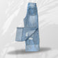 Denim Strappo