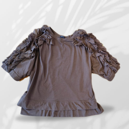 T-shirt Rouches