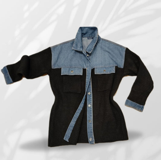 Giacca Denim Viscosa