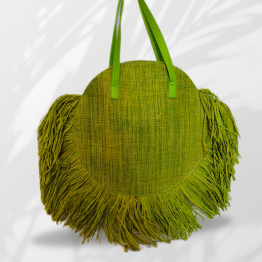Bag Cerchio Rafia