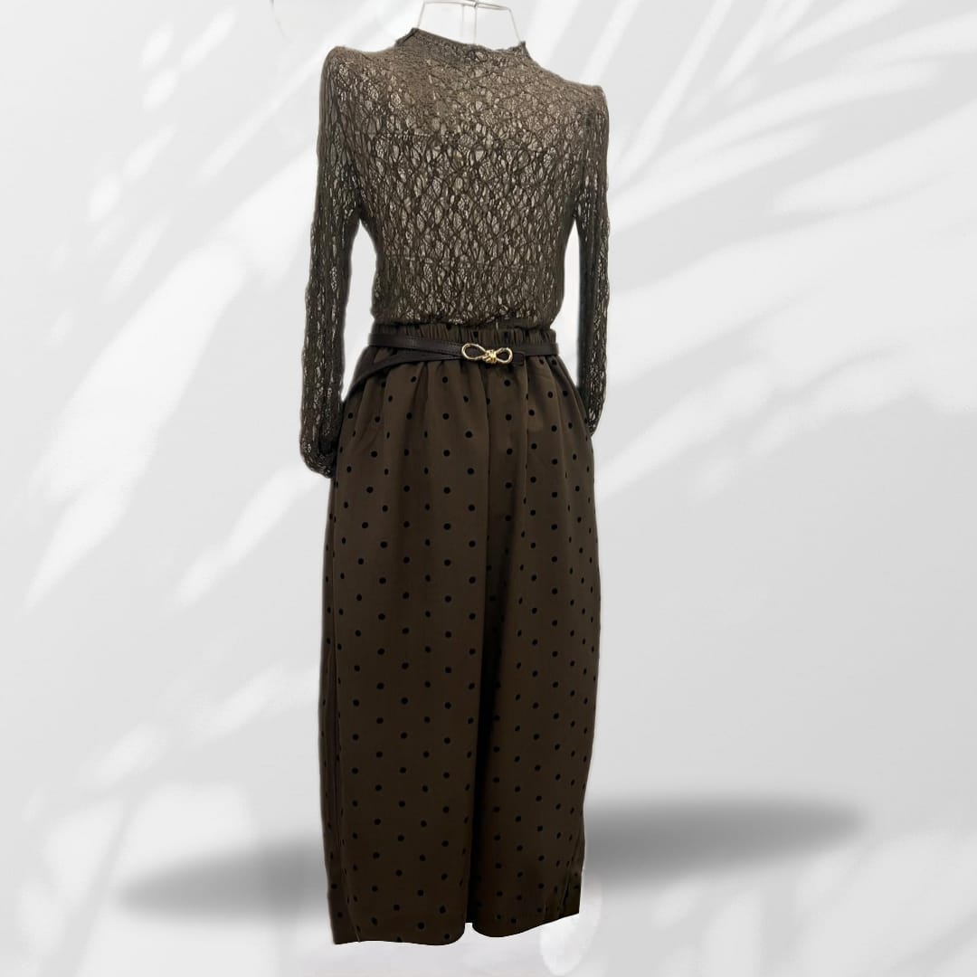 Pantaloni Pois