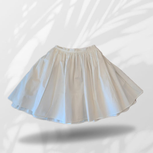 Cotton Mini Skirt