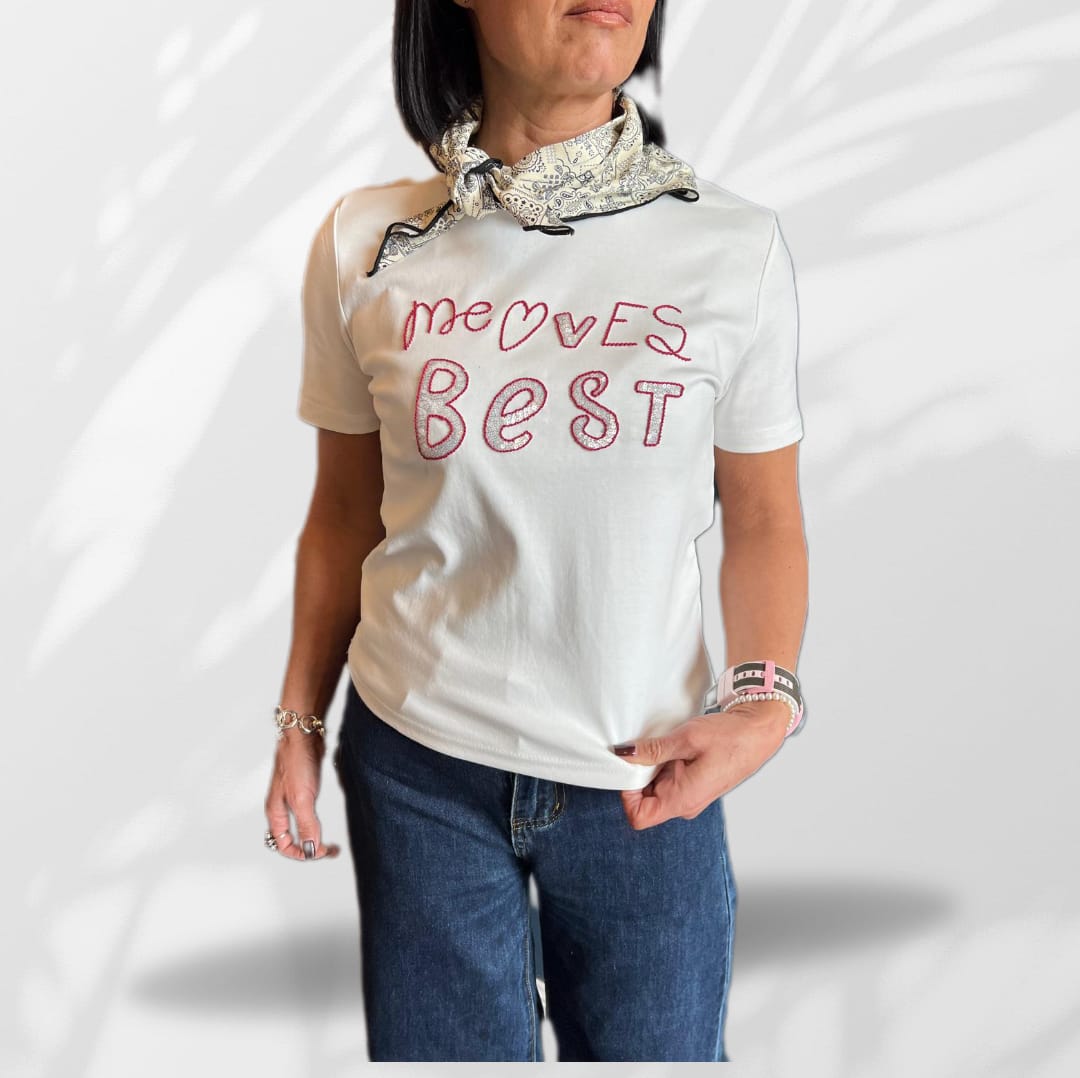 T-shirt Foulard