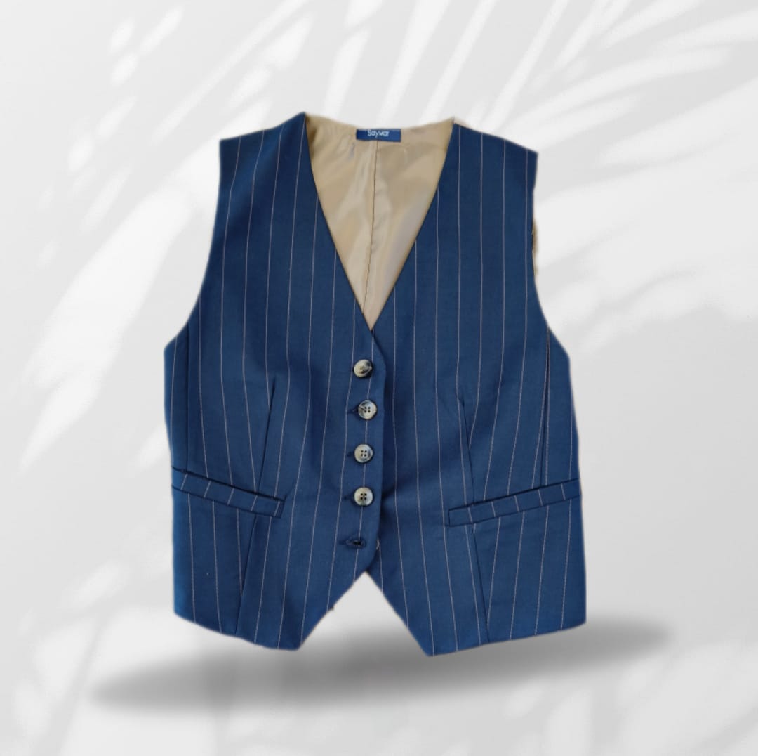 Pinstriped Waistcoat