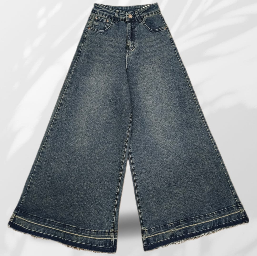 Denim Maxi Palazzo