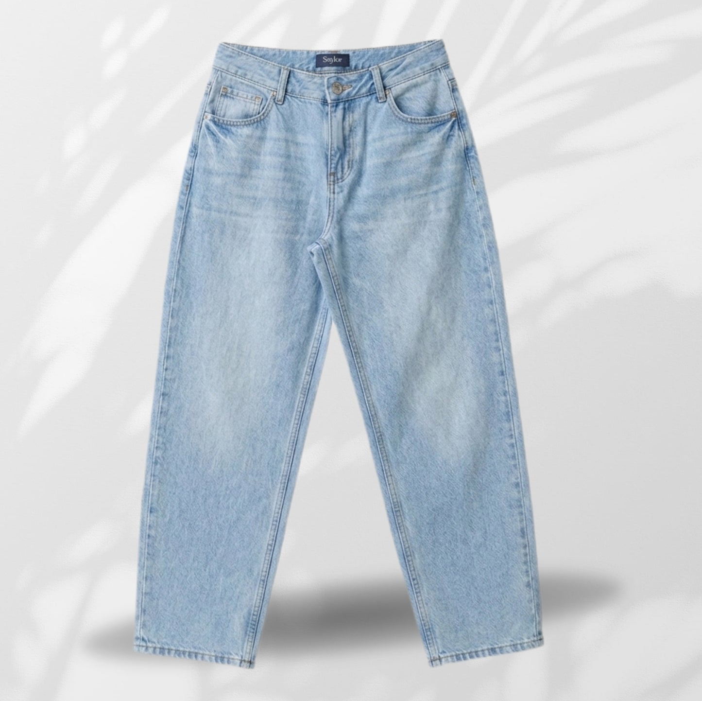 Denim celeste baggy