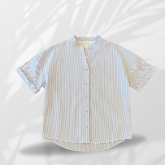 Camicia millerighe mezza manica