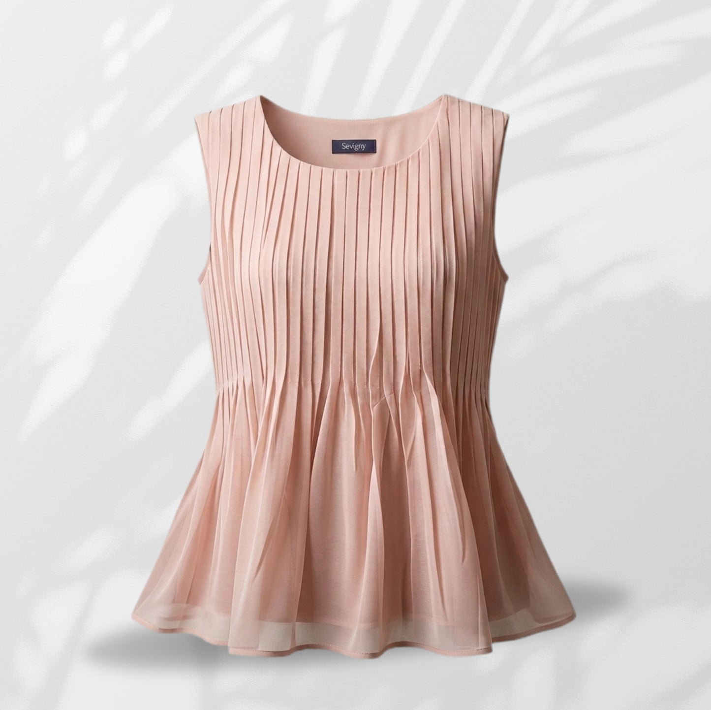 Blusa plissé in mussola