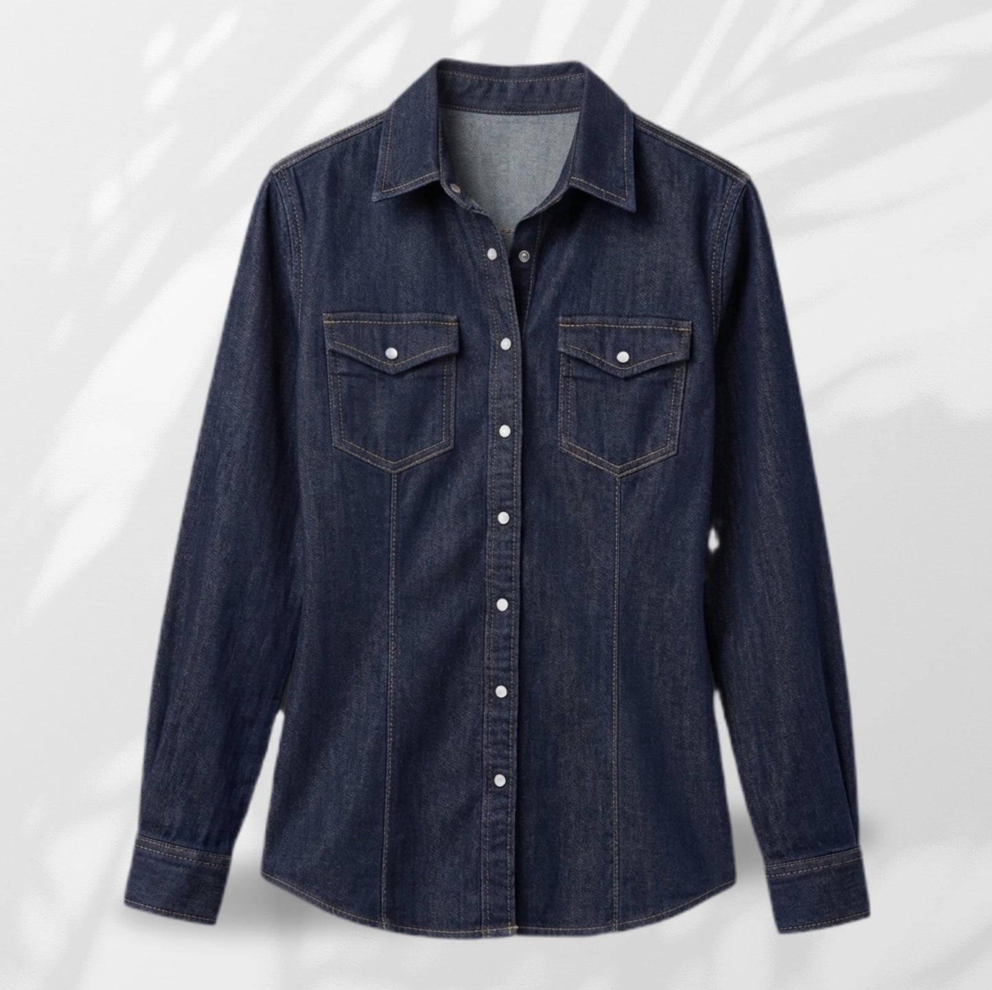 Camicia jeans avvitata