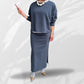 Cotton Sweatshirt Skirt
