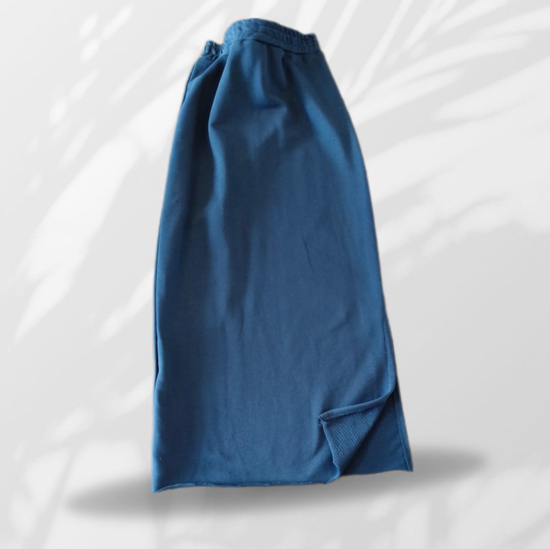 Cotton Sweatshirt Skirt